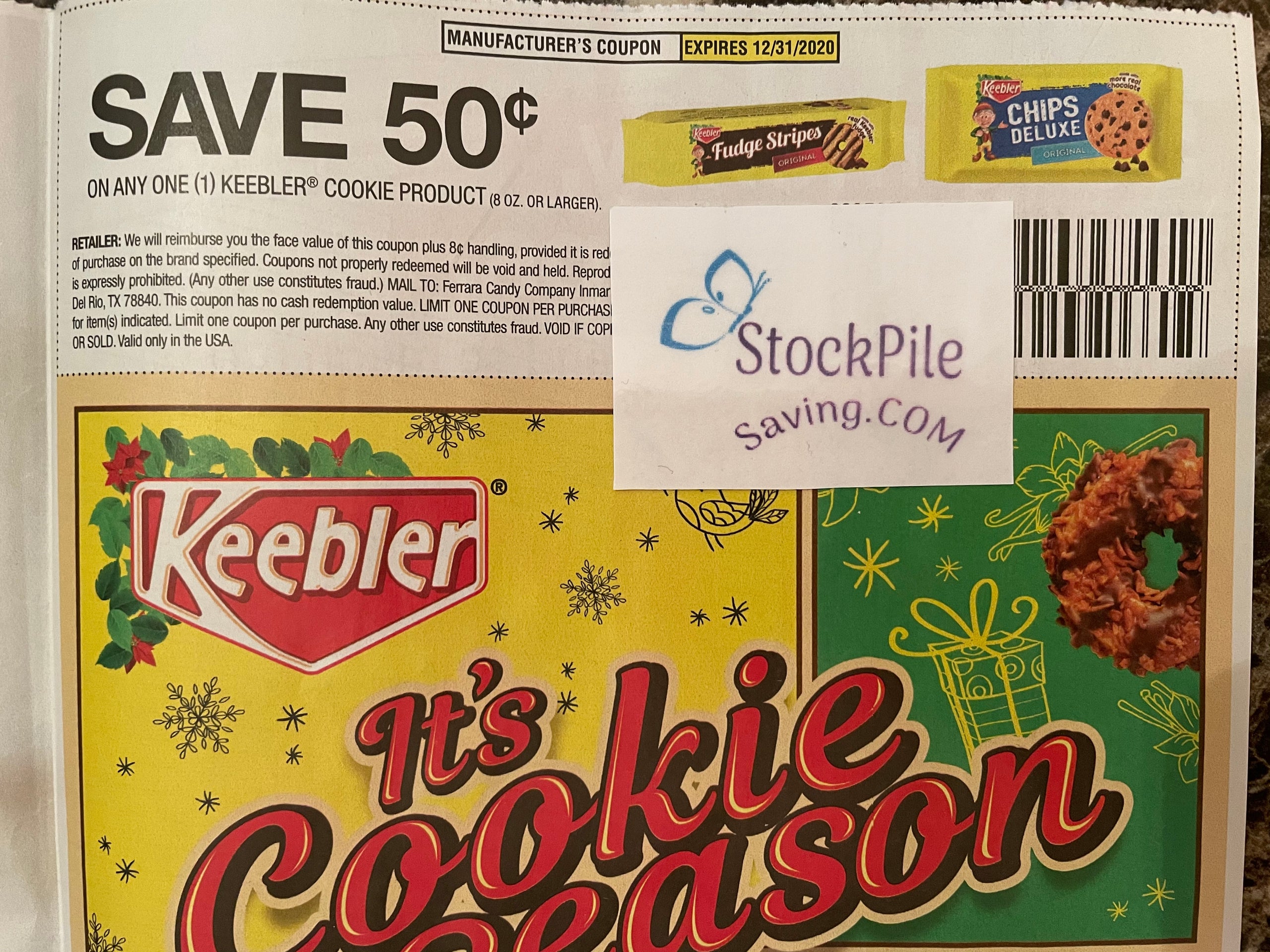Keebler Cookie Product $.50/1 (Exp 12/31/20 Insert 11/8 SS) | StockPile ...